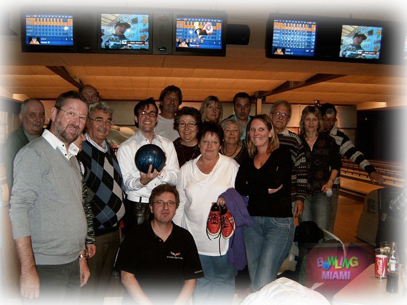 L'équipe CCR au bowling