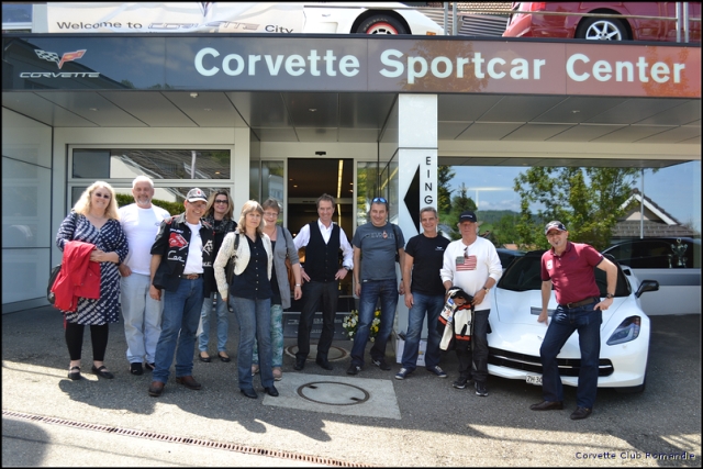 Visite de Corvette Sportcar Center...