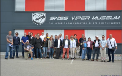 Visite du Swiss Viper Museum et Commémoration de Jo Siffert