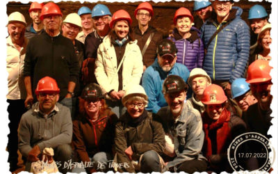 Visite des anciennes mines d’asphalte de Travers – 2022