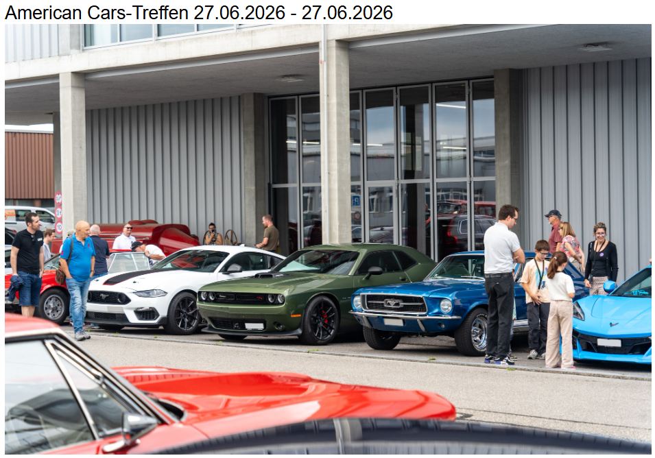 American Cars-Treffen Derendingen 06.2026